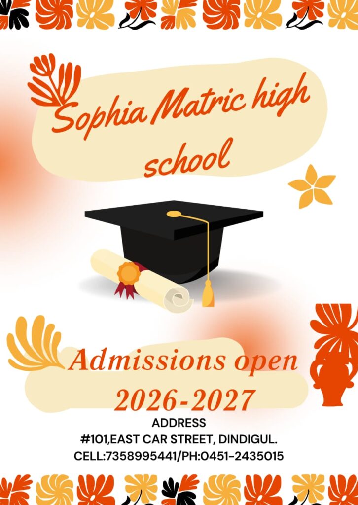 Admition_Open_Sophia_School_Dindigul